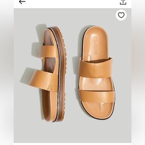 Charley double strap sandals by Madewell